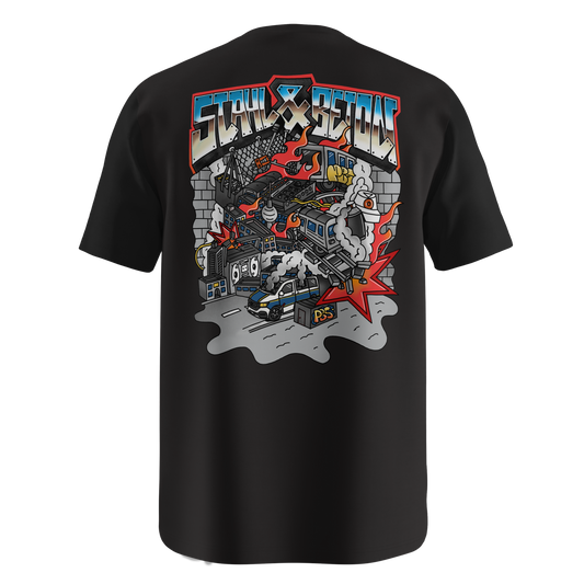 Stahl & Beton Shirt schwarz